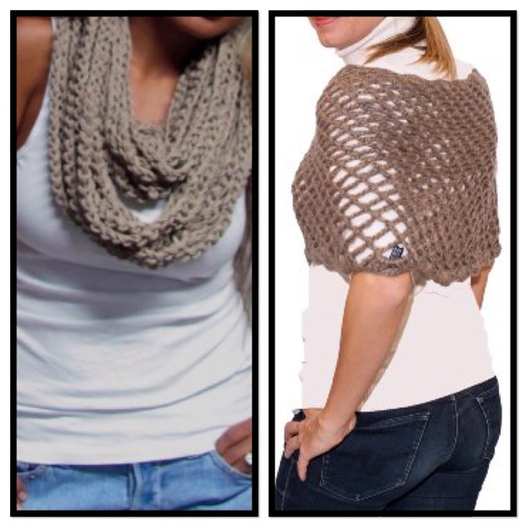 INFINITY SCARF - MOCHA - Picture 2 of 2