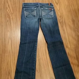 Seven jeans like NEW Sz 27 with 32" inseam