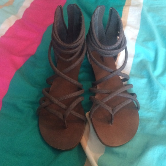 Brown sandals