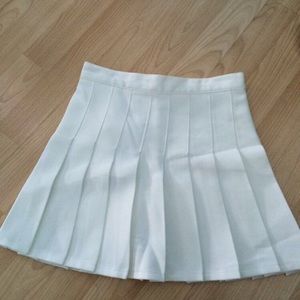 White AA Tennis skirt
