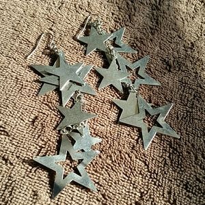 Star Dangle Earrings
