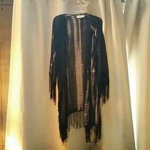 Urban Outfitters Staring At Stars Sheer Kimono M/L