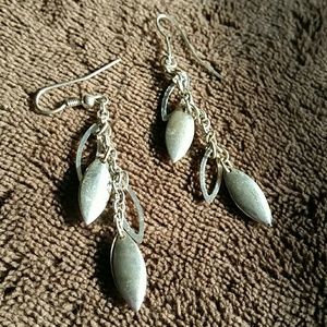 Silver Seed Earrings