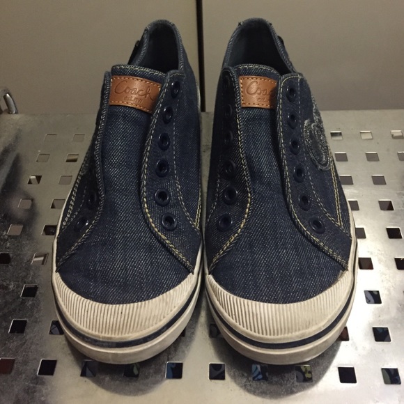Coach jean shoes