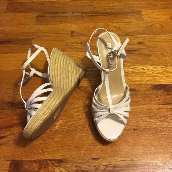NEW Colin Stuart Wedge Sandals