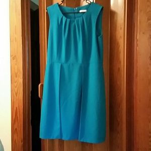 Tiffany blue Calvin Klein dress