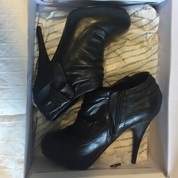 Black Aldo high heels