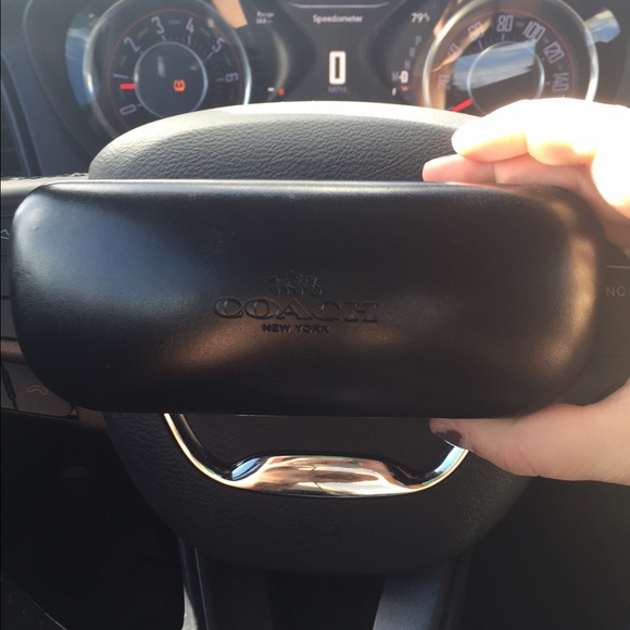 Coach sunglass case