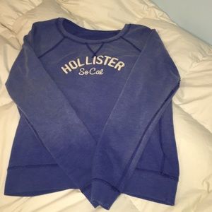 blue ombre sweater shirt