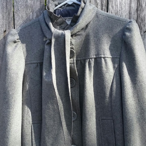 Gray wool jacket - Picture 2 of 3