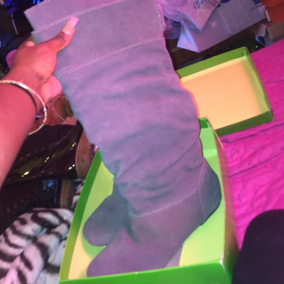 Suede Boots