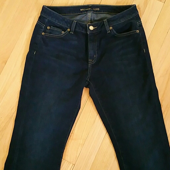 MICHAEL KORS bootcut jeans dark size 4 !!!