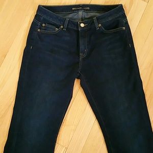 MICHAEL KORS bootcut jeans dark size 4 !!!