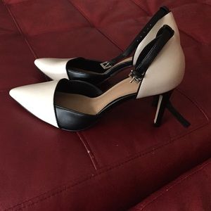 Strap heals -never worn