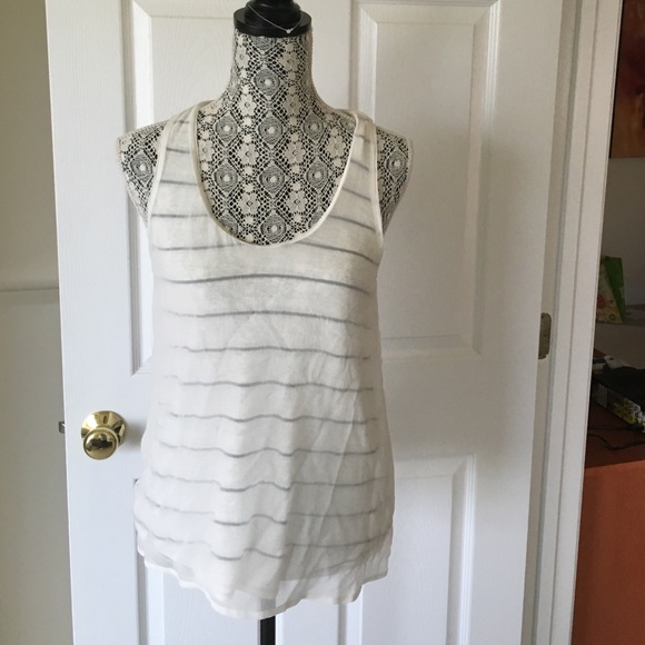New all tags 100% silk Joie top, reversible! XS