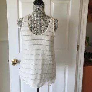 New all tags 100% silk Joie top, reversible! XS