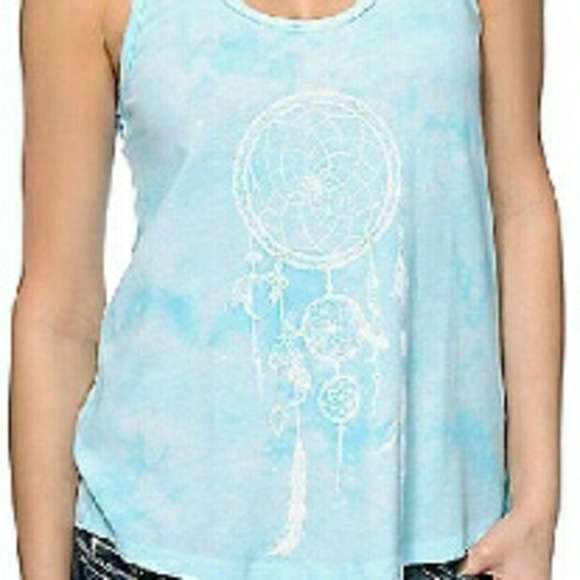 Ty-Dye Dream catcher Razorback Tank top - Picture 1 of 2