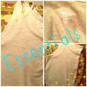 Essential tan tank! plus size 4