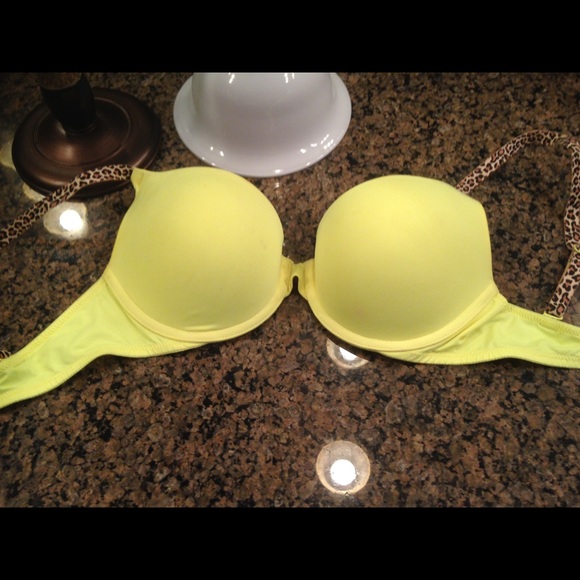 Yellow Victoria Secret bra