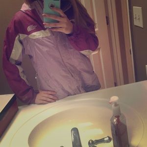 🎉Purple and Pink Northface Windbreaker🎉❗️❗️❗️