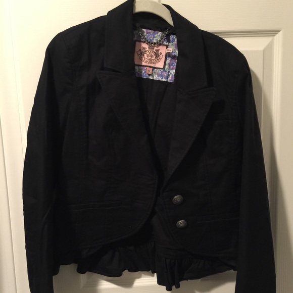 Juicy Couture black blazer