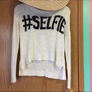 #Selfie Sweater