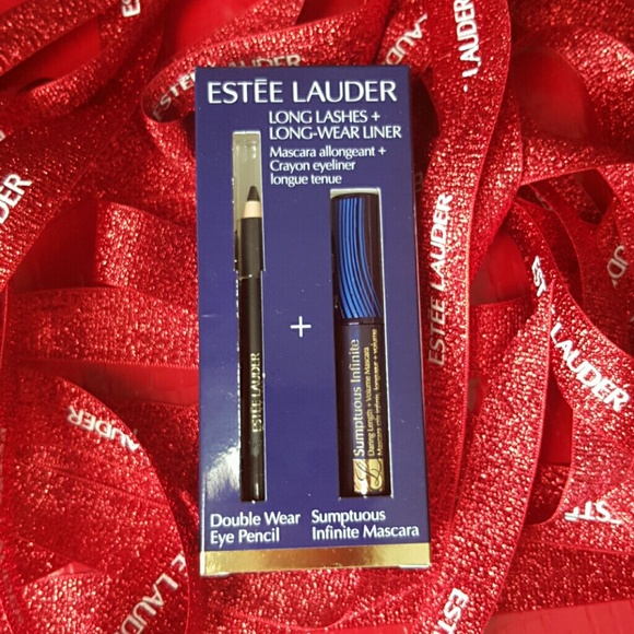 ESTEE LAUDER  EYE PENCIL + INFINITE MASCARA.