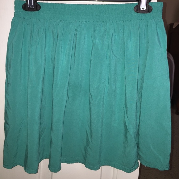 Blue skirt
