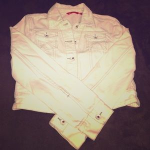 White EXPRESS denim jacket