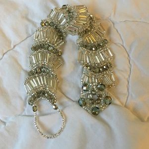 Hand beaded bracelet