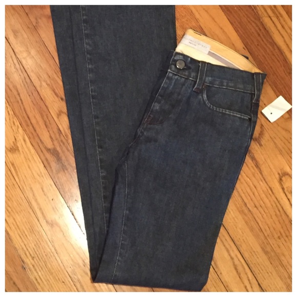 Stella McCartney dark denim boot cut jeans NWT 25
