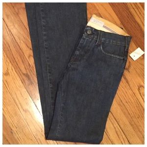 Stella McCartney dark denim boot cut jeans NWT 25