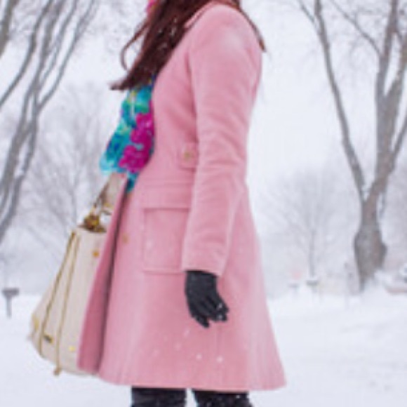 🌨☃Victoria secret pink wool coat🌨☃