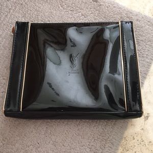 YSL makeup bag