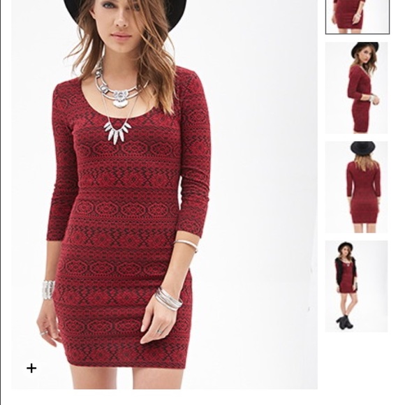 Forever 21 body con dress