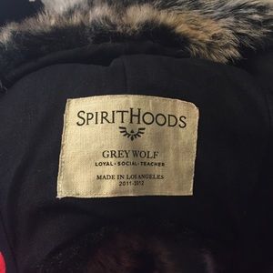 Grey Wolf Spirithood