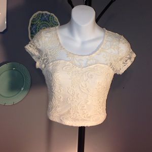 Lace Crop Top