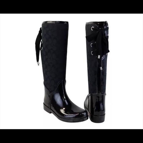 Coach Rainboots