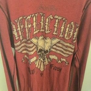 Men's Affliction Shirt Reversible