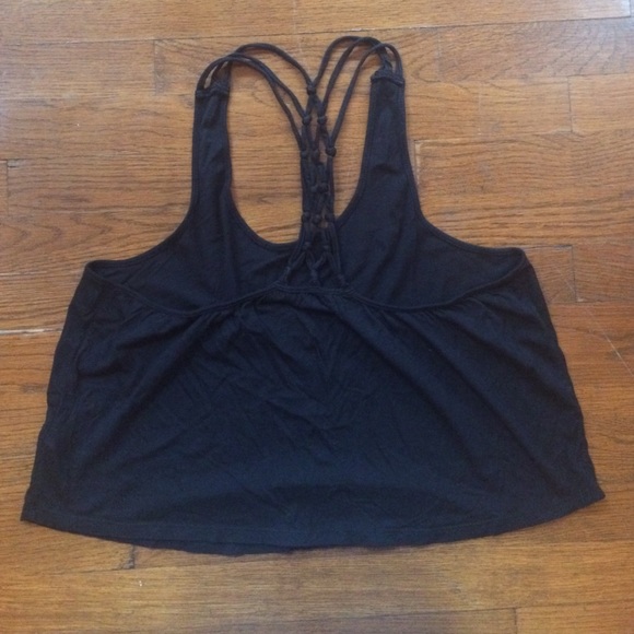 Black Crop Tank - Picture 2 of 2