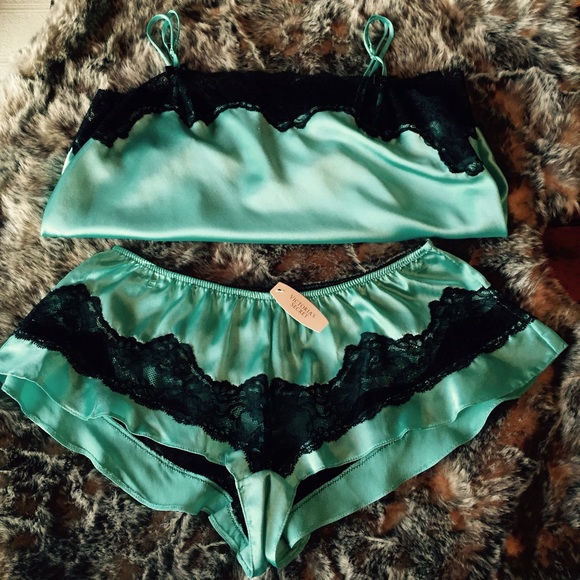 Victoria's Secret Lace Cami and Panty Set