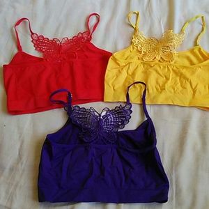 Butterfly Spandex Tank Tops