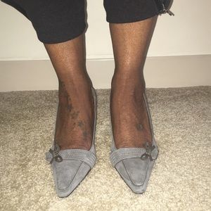 Gray Enzo Angiolini Pumps