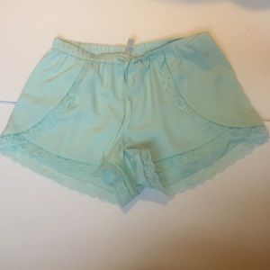 Sexy satin shorts
