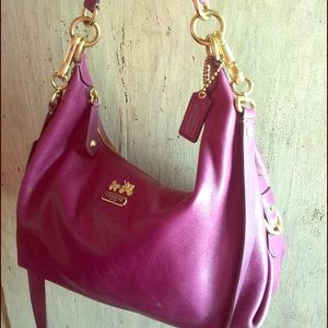 Coach Madison 'Hailey' Leather Hobo