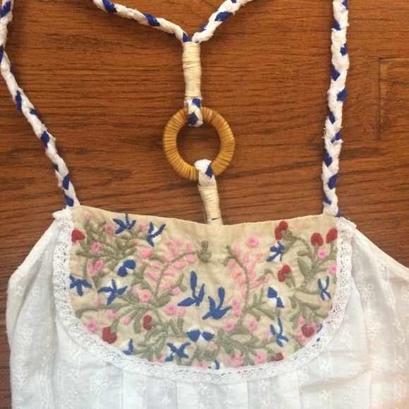 Embroidered Free People Tank - Picture 2 of 3