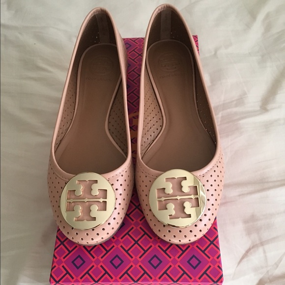 17 off Tory Burch Shoes Tory Burch Perforated Reva Flats from