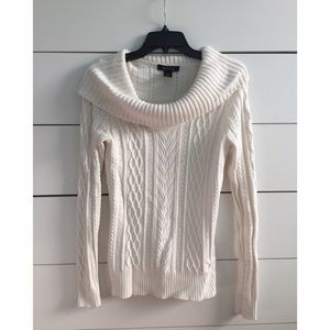 White House Black Market Cable Knit Sweater