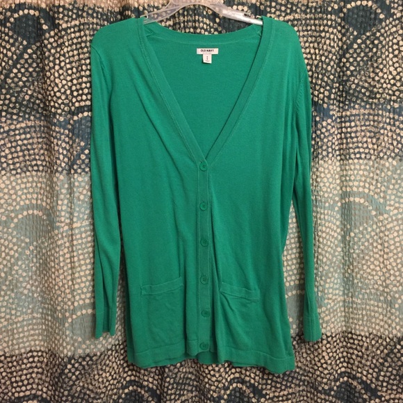 Old Navy jade boyfriend cardigan