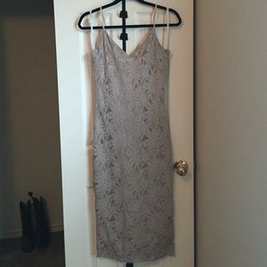 Lace floral dress